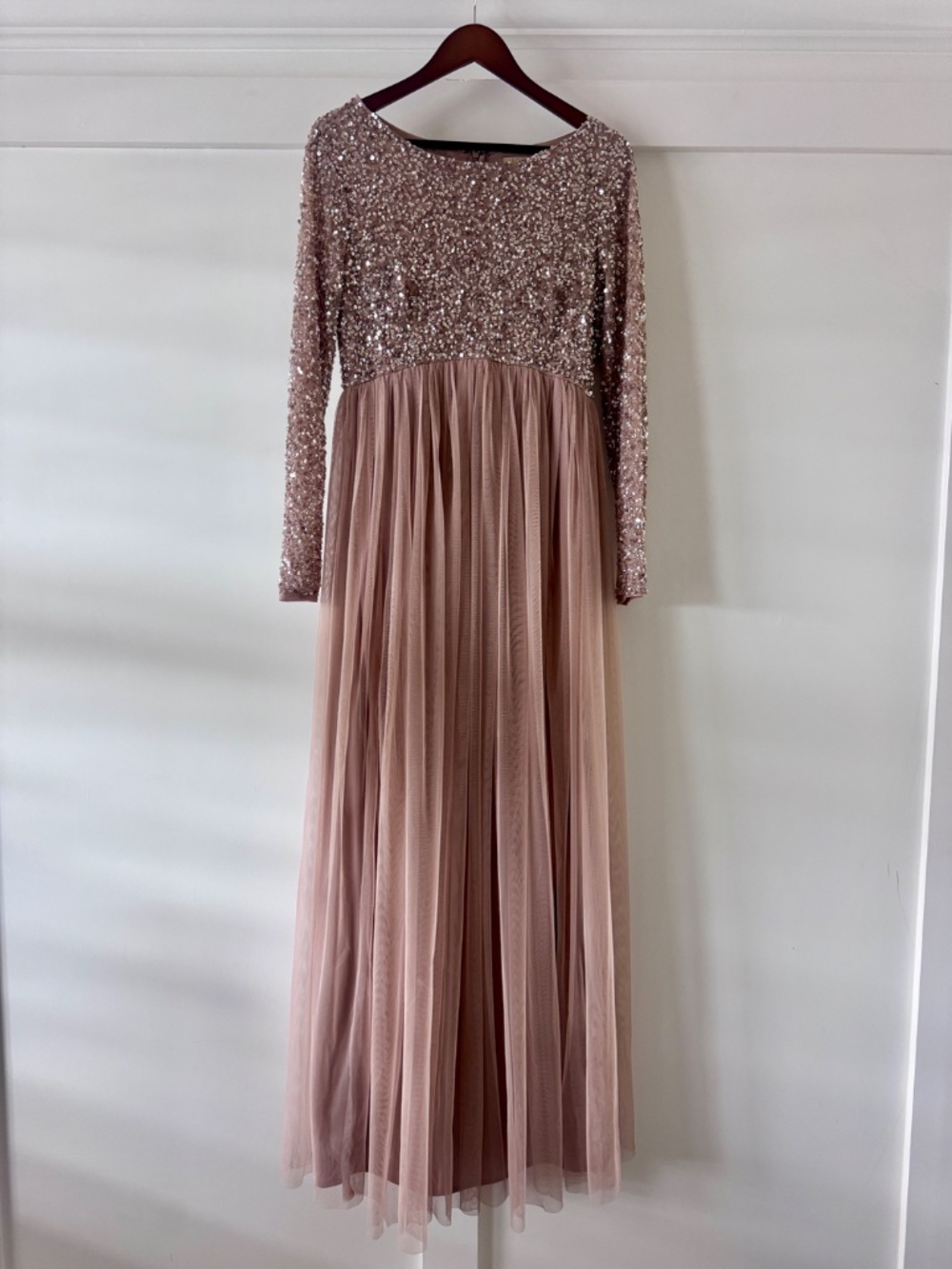 Maya Long Sleeve Maxi Dress, Size 6